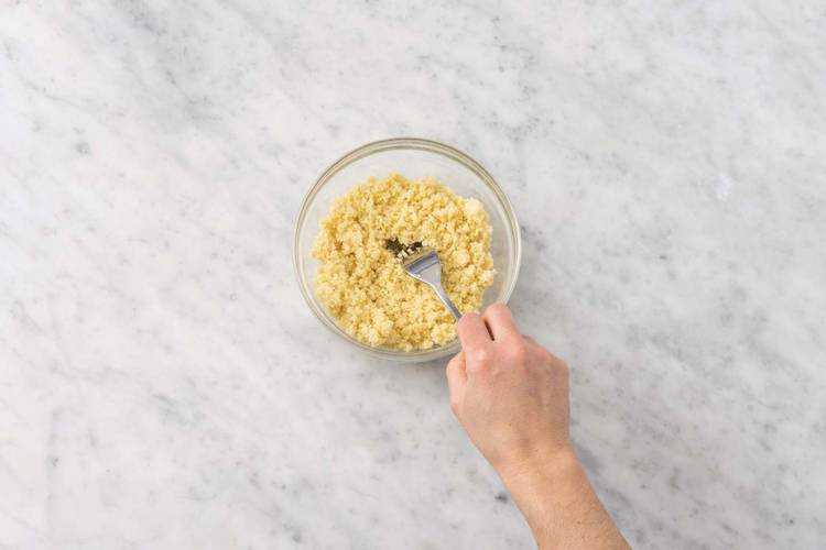 Cook the couscous