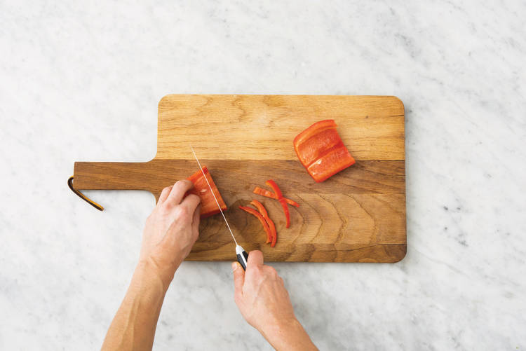 Cook the veggies