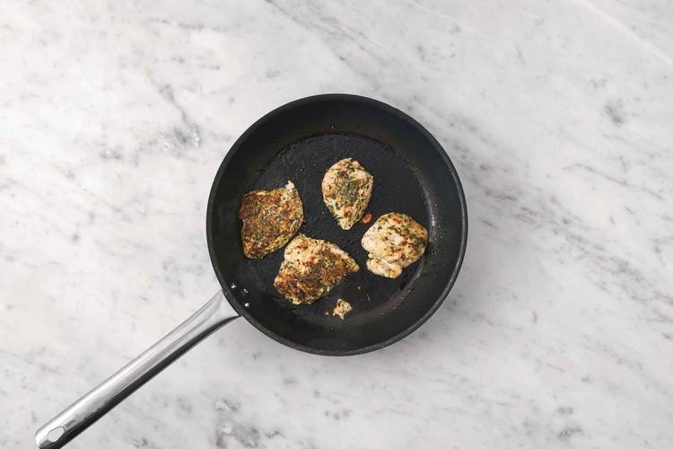 Cook the chicken