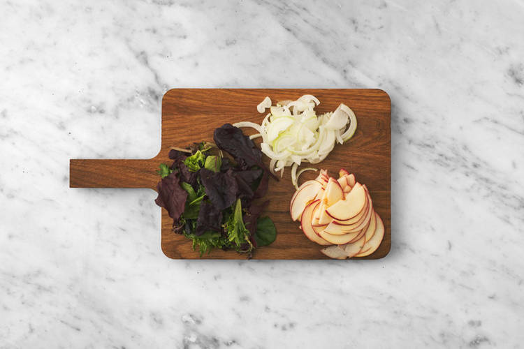 Forbered grønnsaker