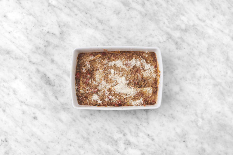 Gratinera lasagne