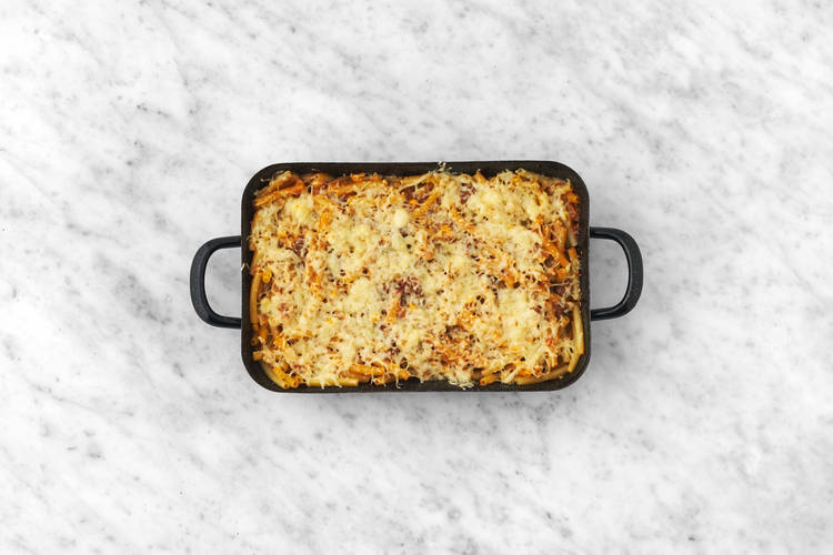 Grädda pastagratäng