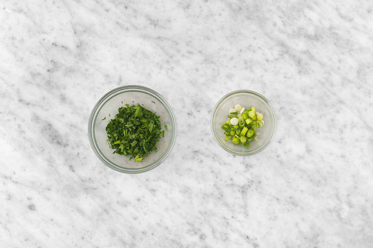 Förbered grönsaker