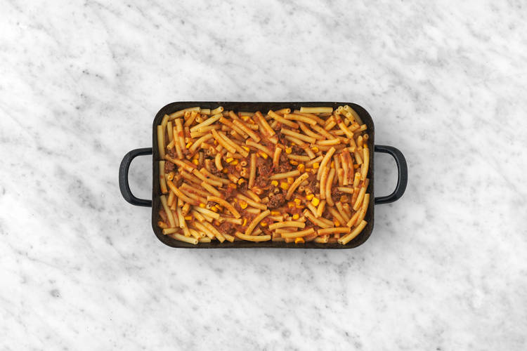 Förbered pastagratäng