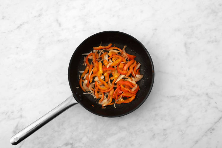 Verduras al fuego