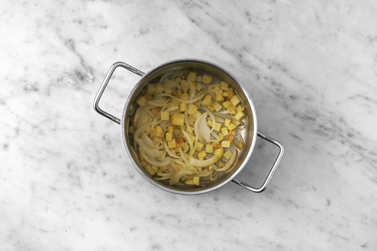 Verduras al fuego