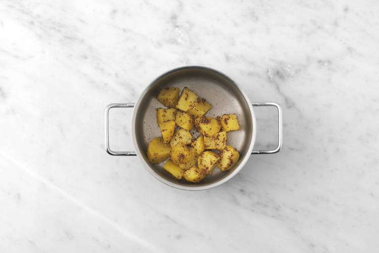 Adereza las patatas