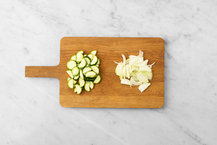 Prepara los vegetales