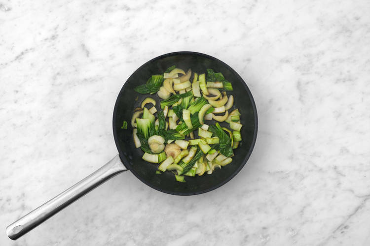 Verduras al fuego