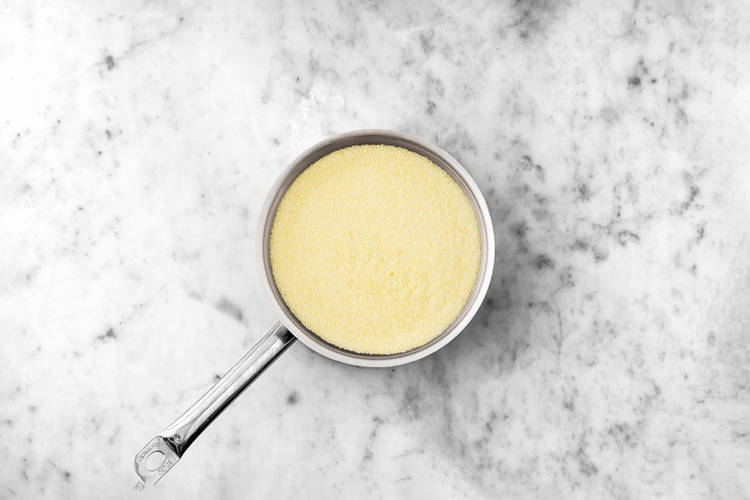 Cook the couscous