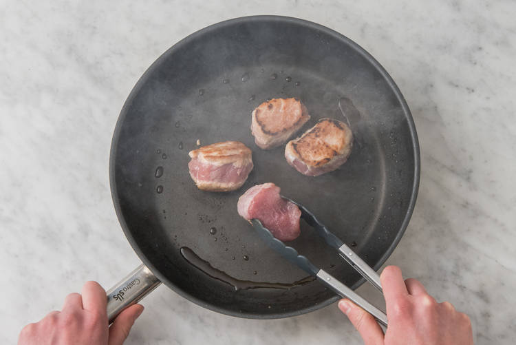 Schweinefilet anbraten