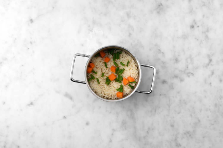 Gemüsereis kochen