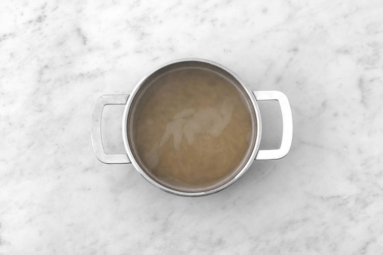 Pâtes en ébullition 