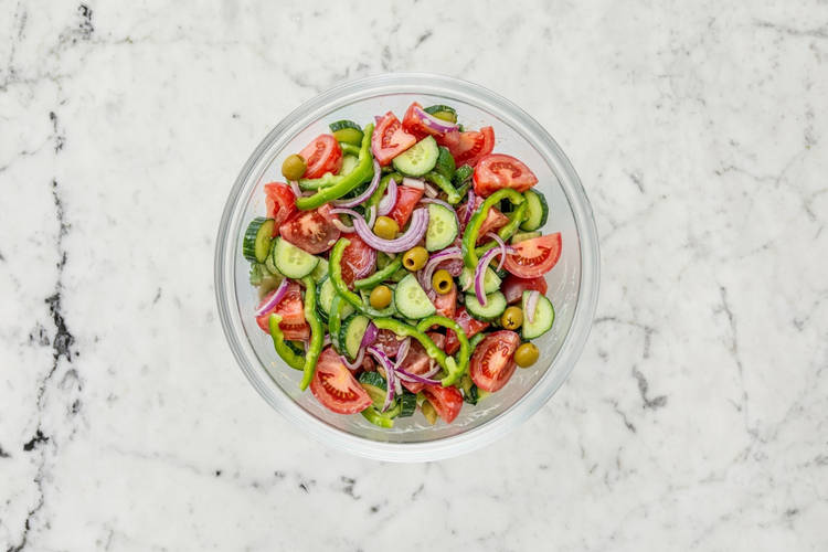 Make Greek Salad
