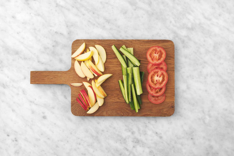 Forbered grøntsager  