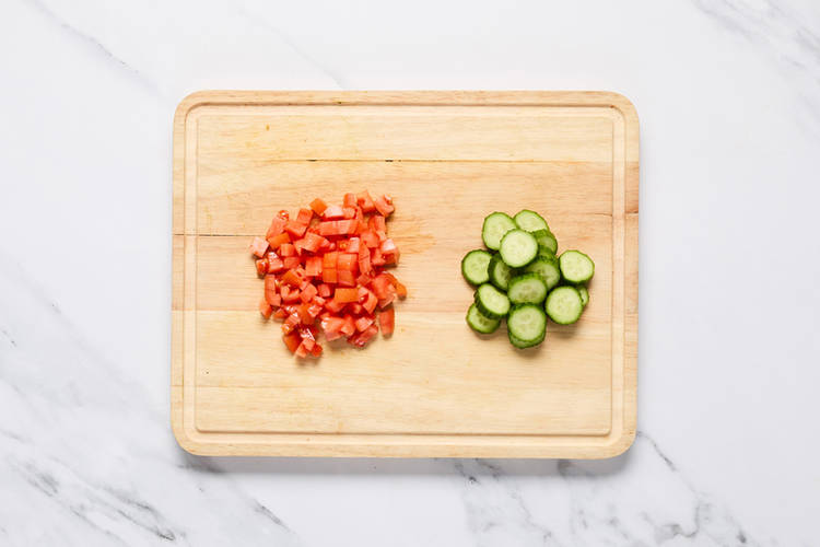 Make dressing and prep