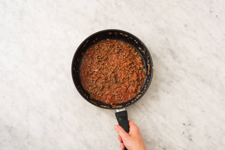 Cook the filling