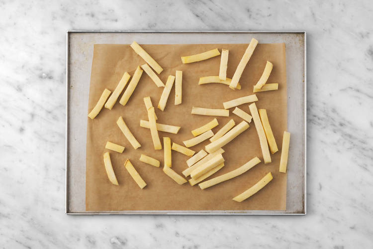 Pommes backen