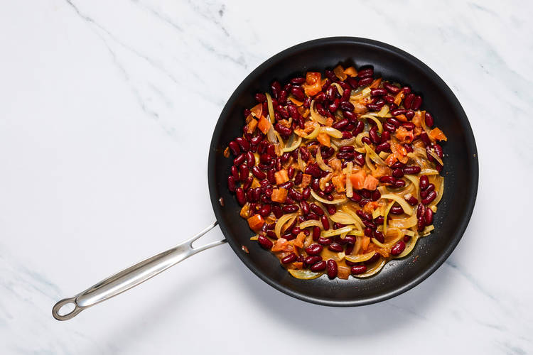 Cook Beans & Veggies