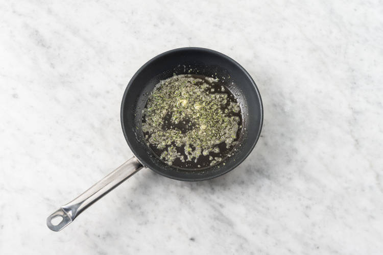 Make the rosemary sauce