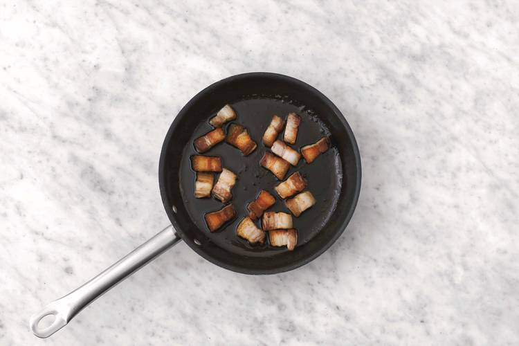 Cook the pork