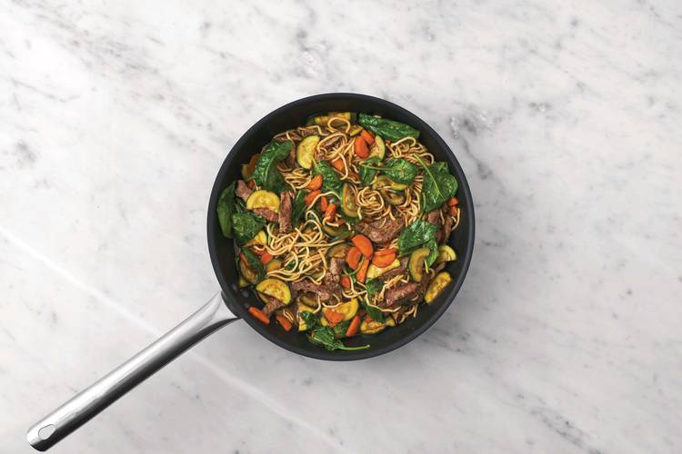 Cook the stir-fry