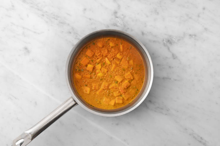 Simmer the dhal