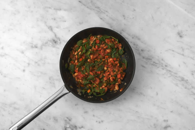 Make the braised cannellini beans