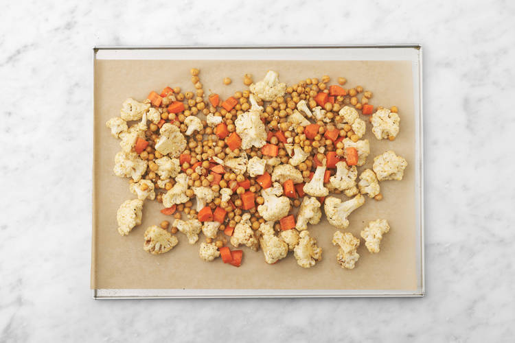 Roast the cauliflower
