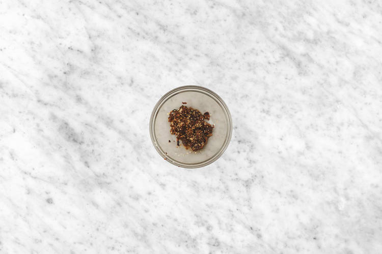 Make the shallot oil