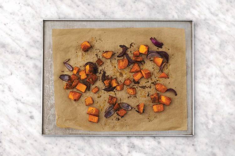 Bake the pumpkin