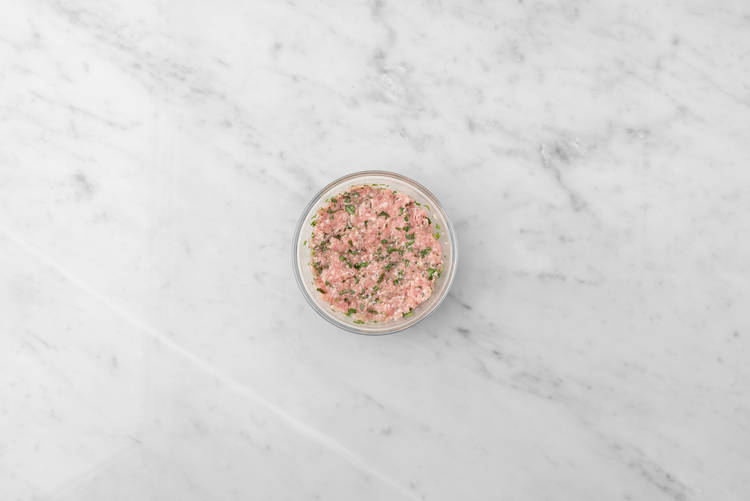 Préparer la courgette