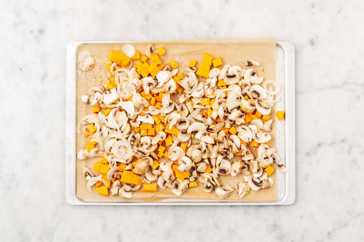 Roast the vegetables