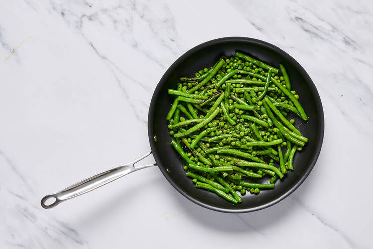 Cuire les haricots et les pois