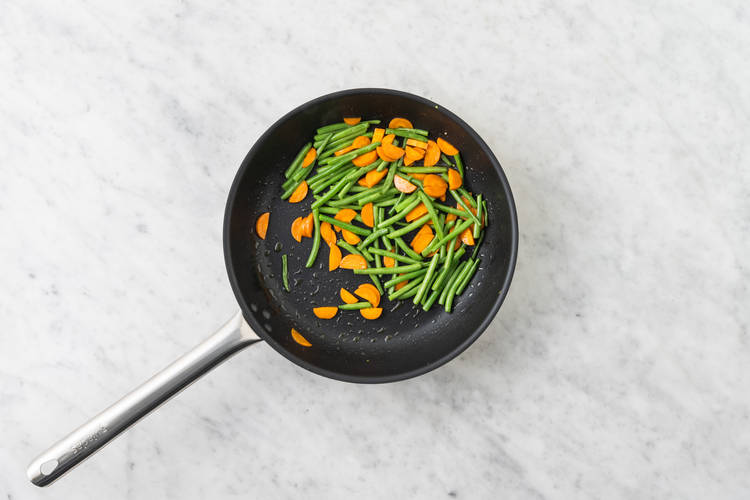 Cook the veggies & tofu