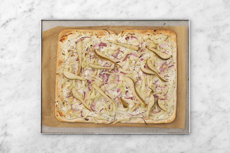 Flammkuchen backen