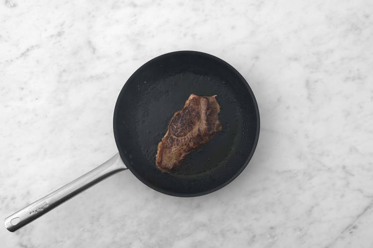 Fleisch braten