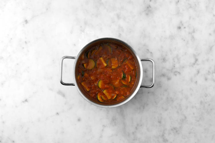 Gemüse kochen
