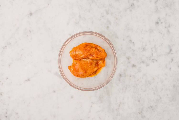 Hähnchen marinieren