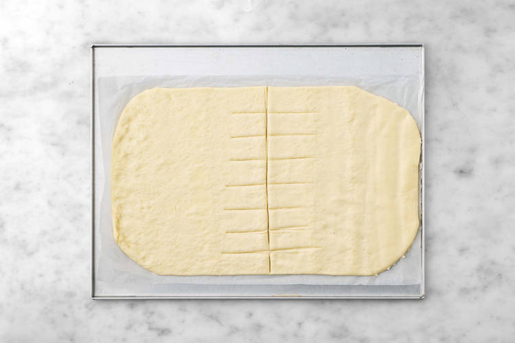 Oktopus ausschneiden