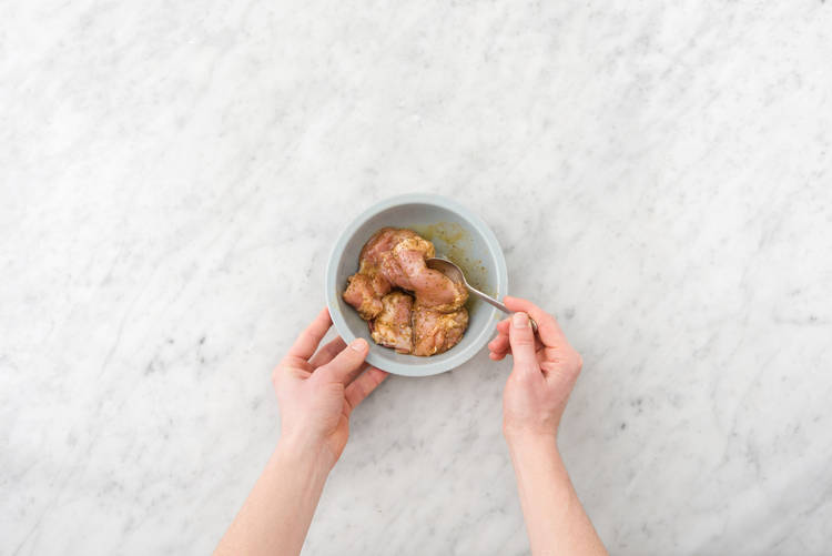 Prep the chicken