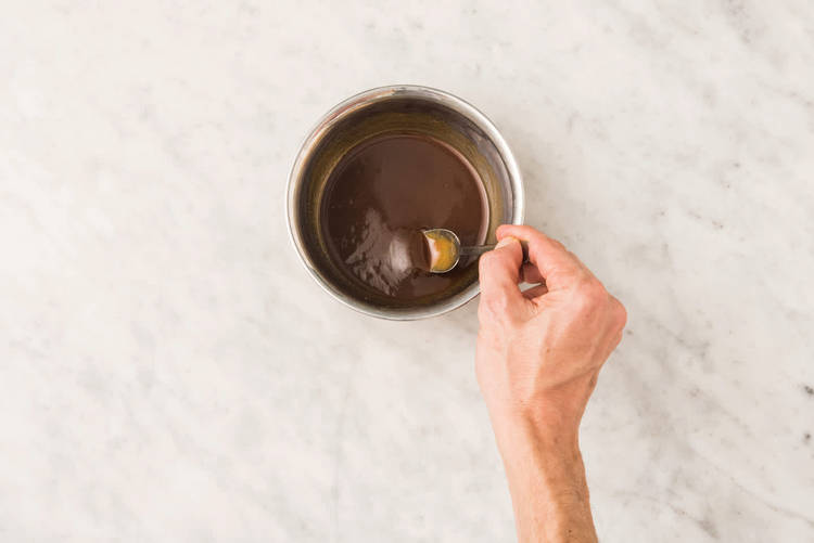 Cook the veggies & prep the sauce