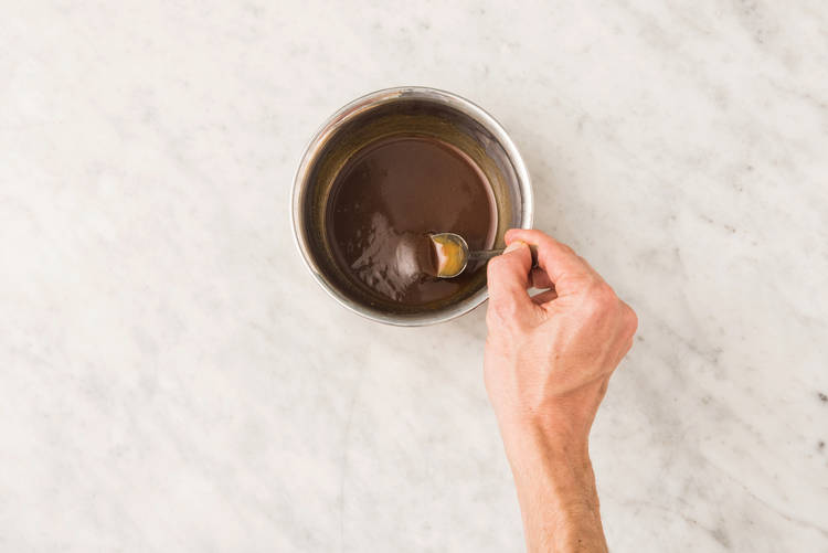 Cook the veggies & prep the sauce