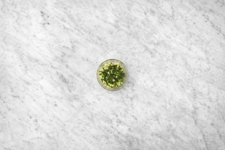 Forbered grønnsaker