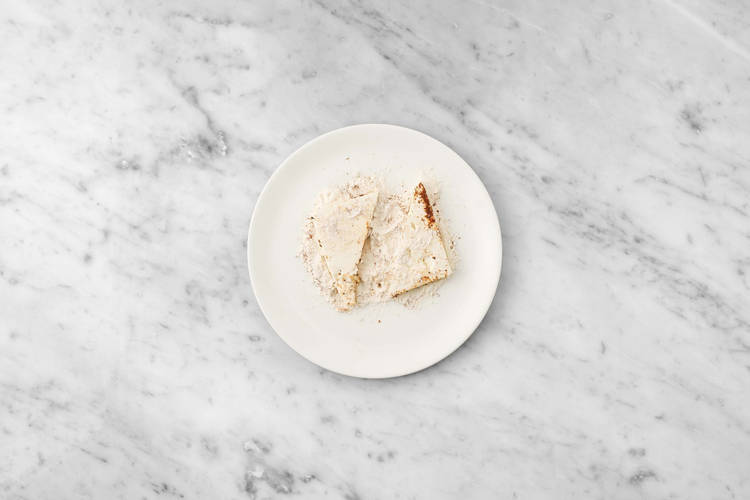 Hirtenkäse panieren