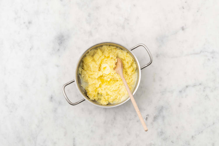 Préparer la purée de pommes de terre