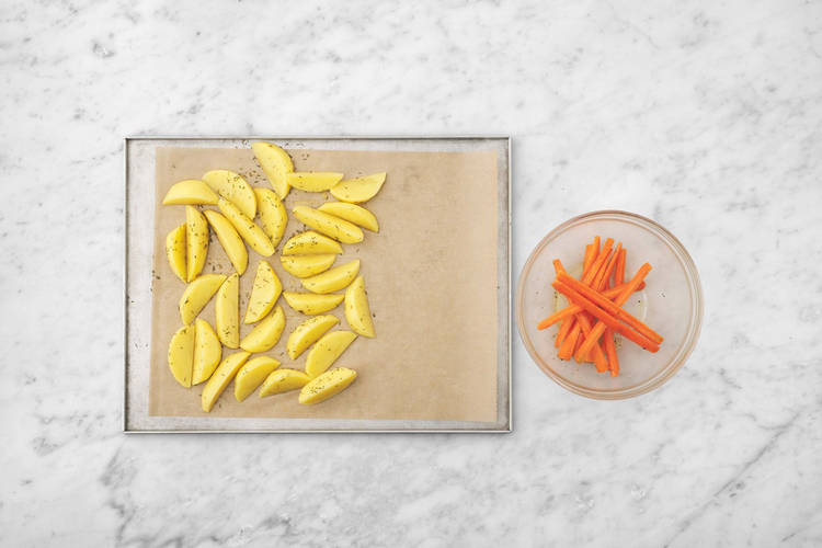 Préparer les légumes