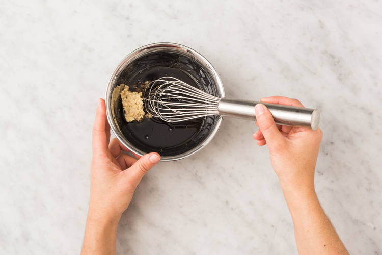 Les nouilles à l'eau