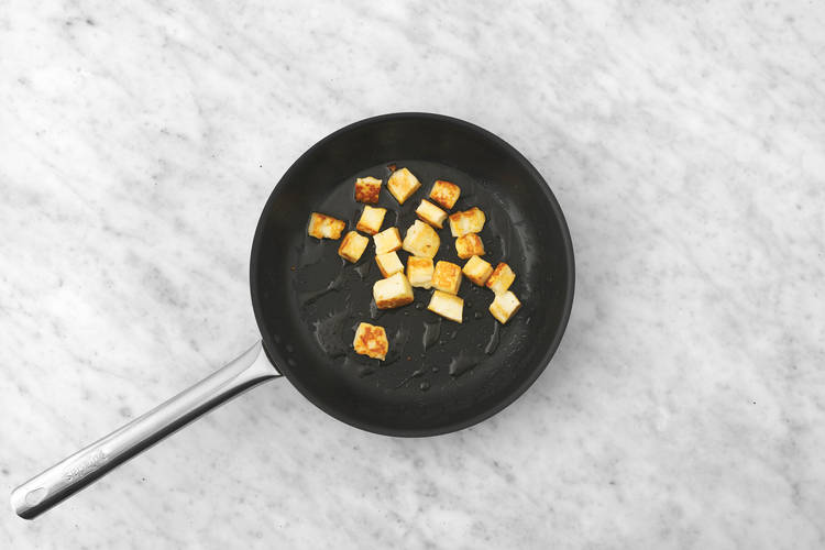 Fry the Halloumi 