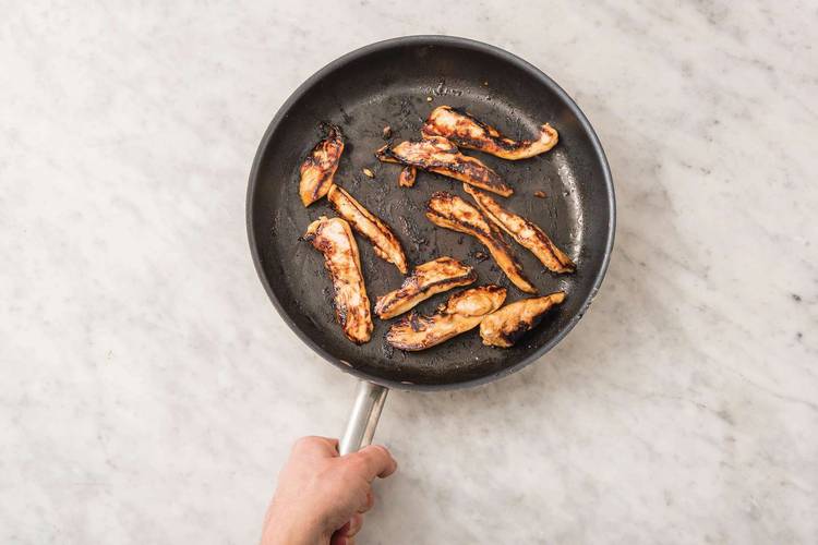 Cook the chicken